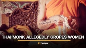 Thai woman accuses monk of groping her during blessing ceremony | Thaiger