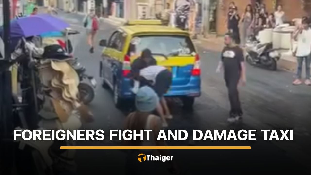 Pattaya taxi driver seeks justice after foreign brawl damages rented car | Thaiger