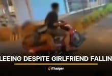 Drug suspect abandons girlfriend in police chase on Ayutthaya road | Thaiger