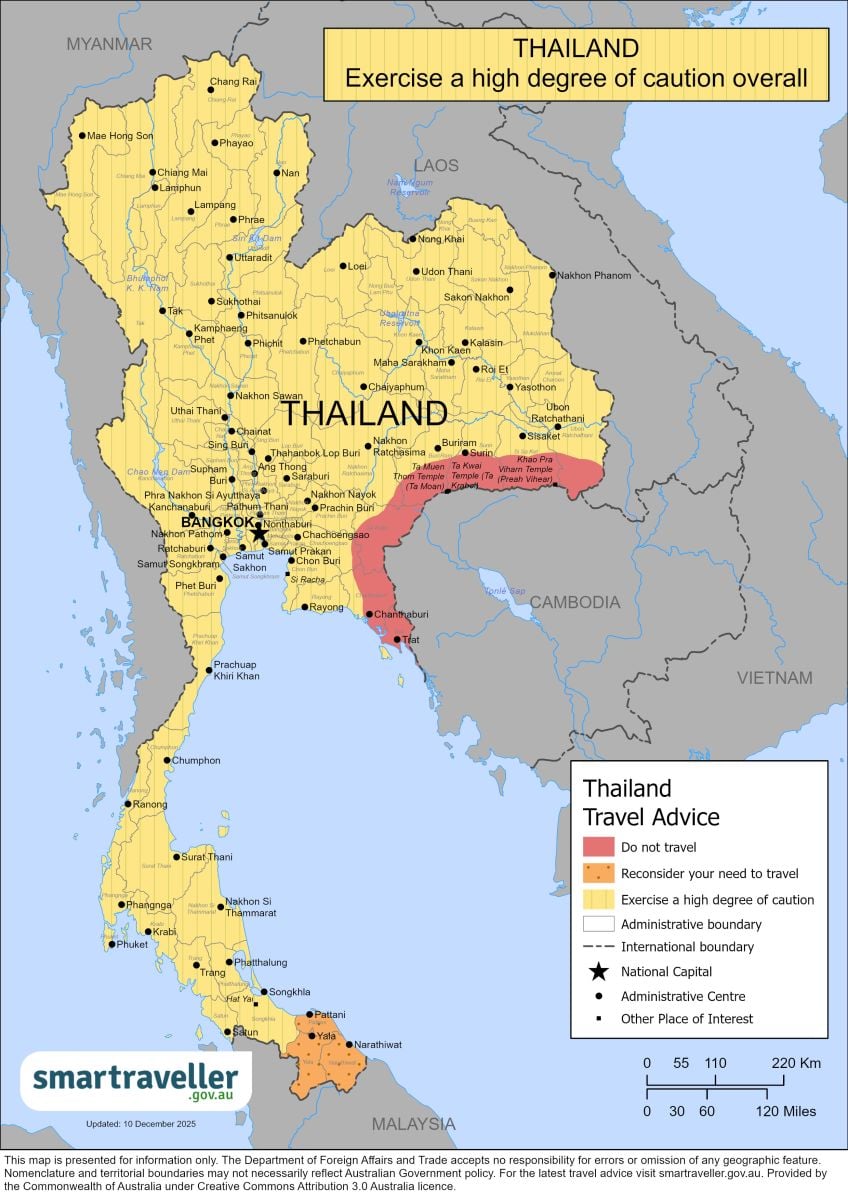 Planning a Thailand trip in 2026? Here's what the border conflict with Cambodia means for you | News by Thaiger