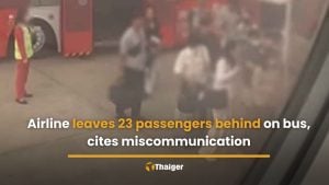 AirAsia leaves 23 passengers behind on bus, cites miscommunication | Thaiger
