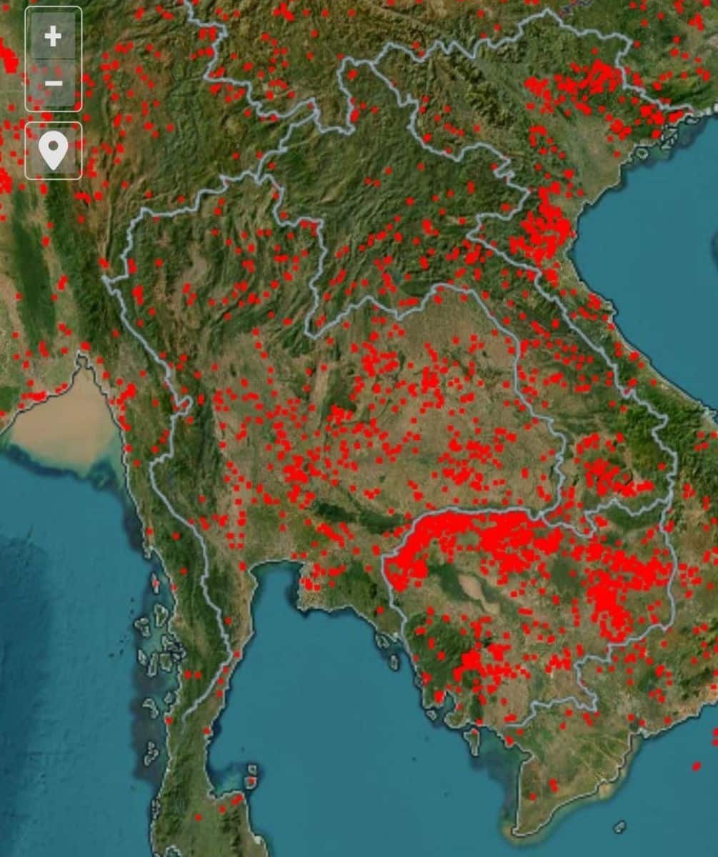 Bangkok air quality hits dangerous levels, but what's causing the PM2.5 surge? | News by Thaiger