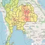 Thailand’s PM2.5 levels soar, posing health risks in 38 provinces | Thaiger