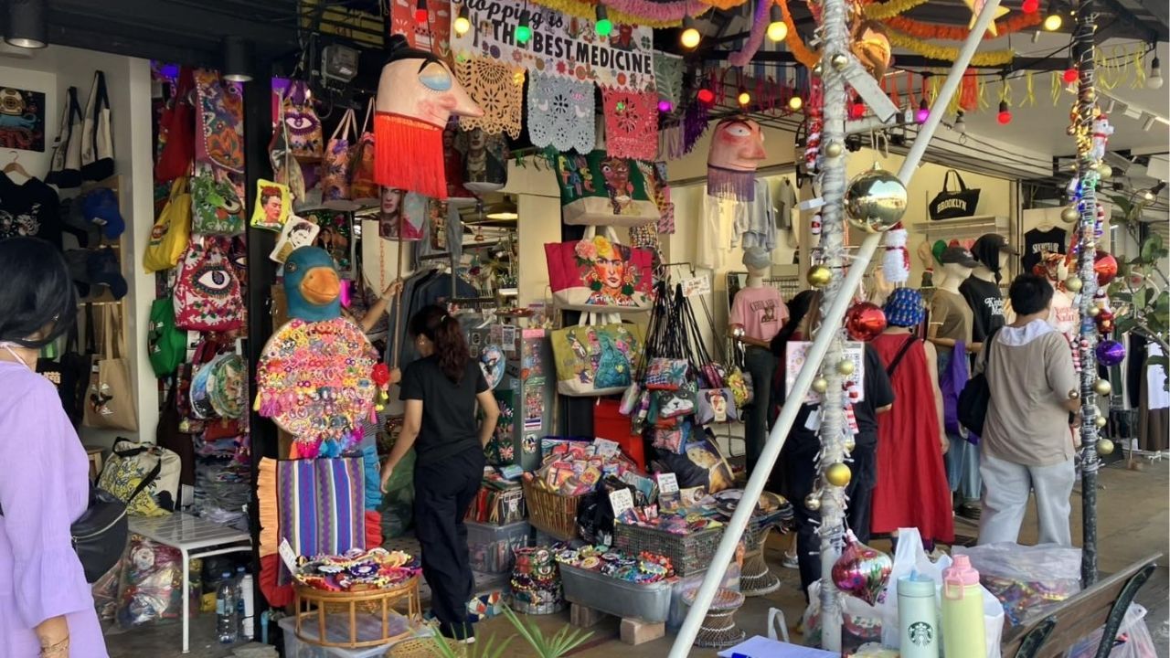 Chatuchak Weekend Market features over 15,000 stalls of food, clothing, and unique treasures.