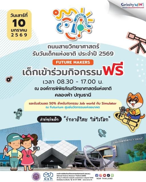 Looking for Children's Day events in Bangkok 2026? Here's where to go | News by Thaiger