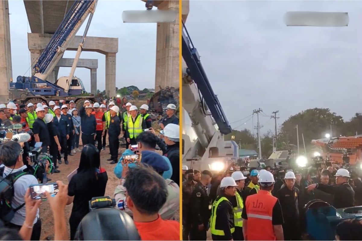 Anutin rejects 40k payout for victims of crane collapse | News by Thaiger