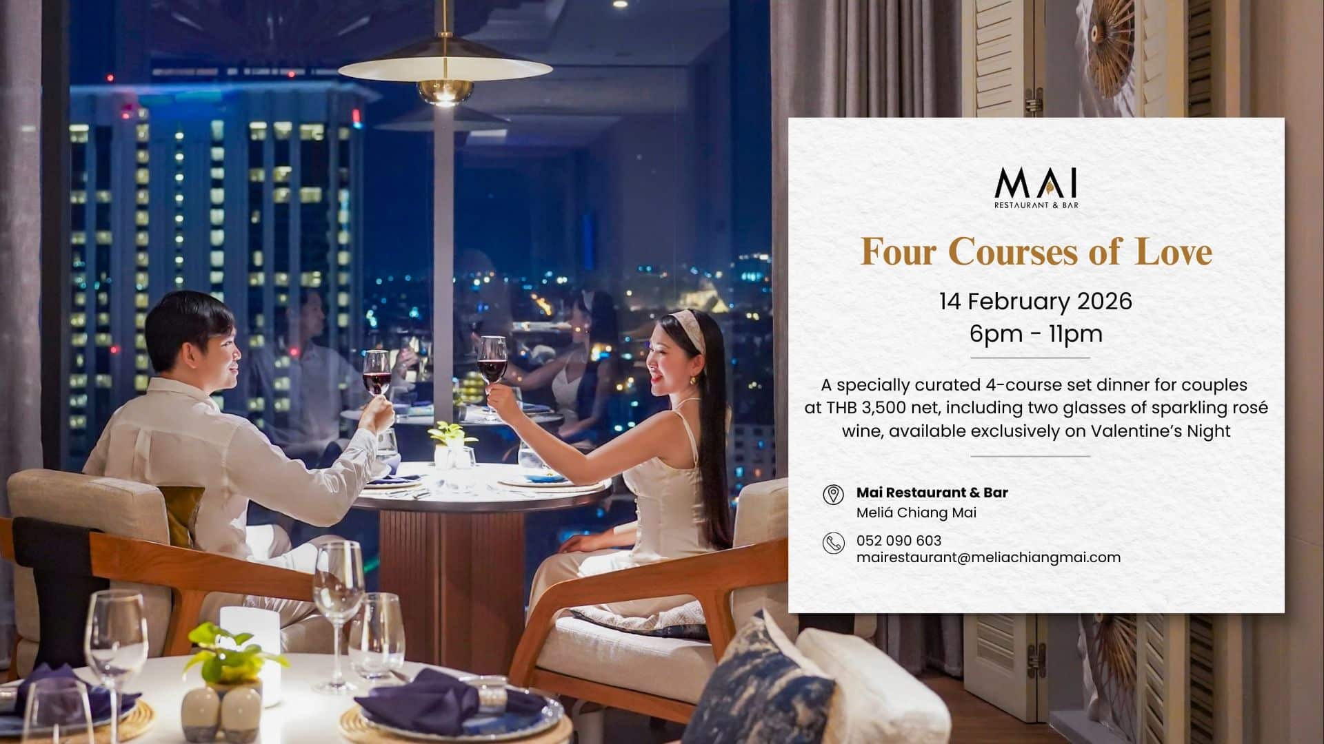 Valentine's Day at Melia Chiang Mai