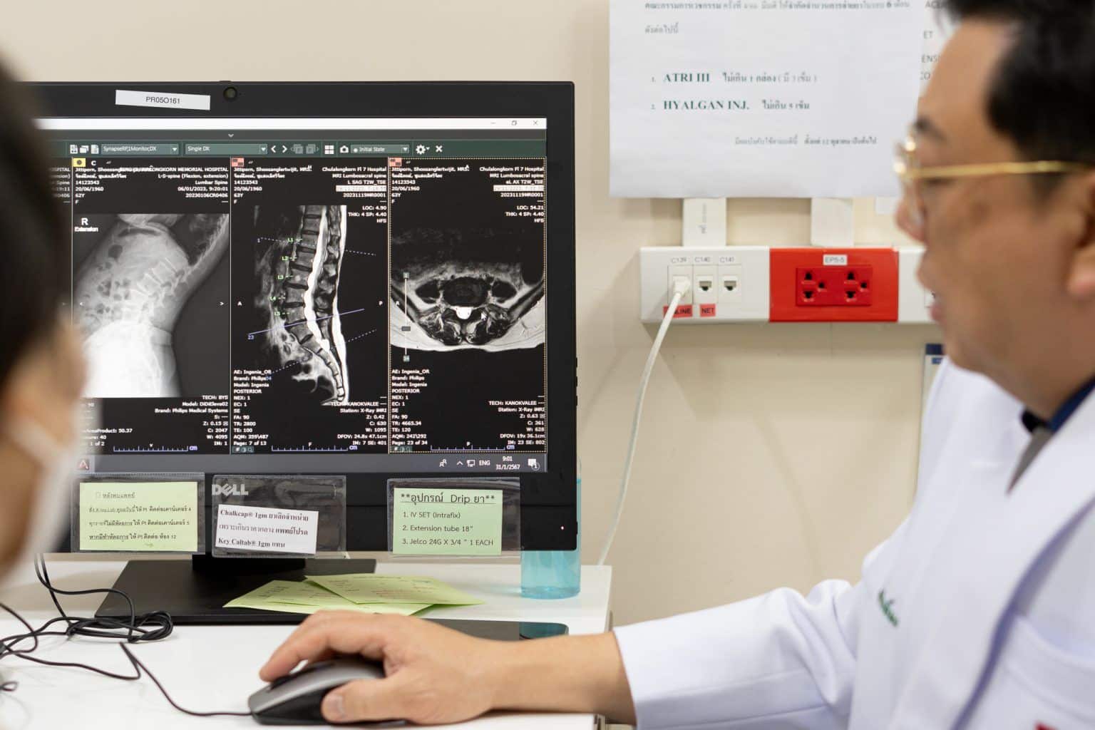 An orthopaedic doctor at King Chulalongkorn Memorial Hospital, Thailand