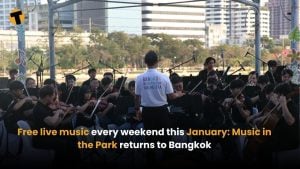 Free live music every weekend this January: Music in the Park returns to Bangkok | Thaiger