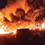 Fire destroys secondhand shop, vehicles damaged, police investigate | Thaiger