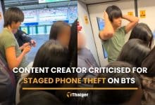 Content creator criticised for staged phone theft video on BTS | Thaiger