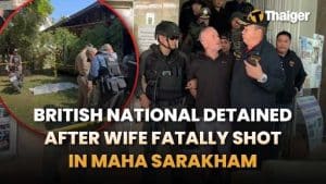 Thailand News | British National detained after wife fatally shot in Maha Sarakham, Pregnant woman rescues cat from Python in Nakhon Nayok backyard | Thaiger