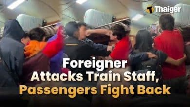 Thailand News | Drunken foreigner sparks chaos and passenger clash on Thai train, wanted french crime figure nabbed in Pattaya, Filipina tourist issues apology | Thaiger