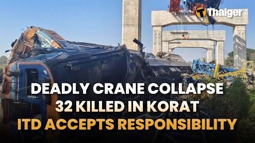 Thailand News|Massive crane collapse in Korat trains claims dozens of lives,Thailand sees strong tourist numbers in early 2026, Thailand’s night markets shine in global rankings | Thaiger