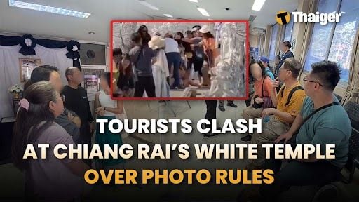 Thailand Video News | Tourists clash at Chiang Rai’s white temple over photo rules, Naked Norwegian tourist causes stir on Pattaya beach | Thaiger