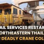 Thailand News | Rail services restart in Northeastern Thailand after deadly crane collapse, FIFA World Cup Trophy visits Bangkok, drawing football fans to ICONSIAM | Thaiger