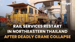 Thailand News | Rail services restart in Northeastern Thailand after deadly crane collapse, FIFA World Cup Trophy visits Bangkok, drawing football fans to ICONSIAM | Thaiger