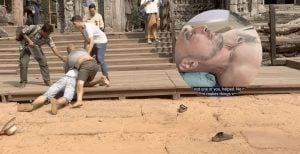 YouTuber assaulted by russian tourist at Angkor Wat, Then threatened with jail by police | Thaiger