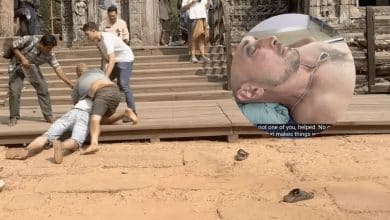 YouTuber assaulted by russian tourist at Angkor Wat, Then threatened with jail by police | Thaiger