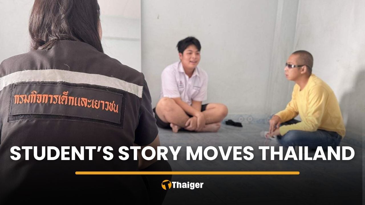 Thai student’s story of struggle leads to 1 million baht donation | Thaiger