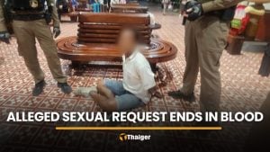 Man stabbed after alleged sexual request at Ayutthaya Railway Station | Thaiger