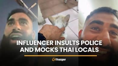 Foreign influencer under fire after insulting police in Pattaya | Thaiger