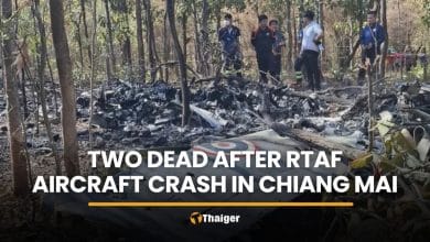 Two dead after Royal Thai Air Force plane crash in Chiang Mai | Thaiger