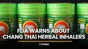 Thai FDA warns about unregistered herbal inhaler Chang Thai | Thaiger