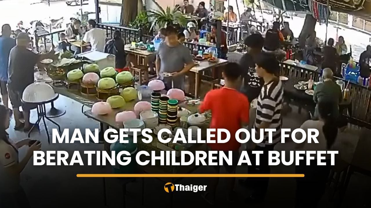 Phuket man berates children in buffet, gets called out | Thaiger