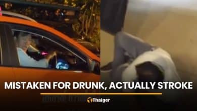 Filmer criticised for not helping collapsed taxi driver in Ayutthaya | Thaiger