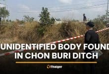 Unidentified body wearing underwear found in ditch in Chon Buri | Thaiger