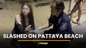 Transgender woman slashed in attack on Pattaya Beach | Thaiger