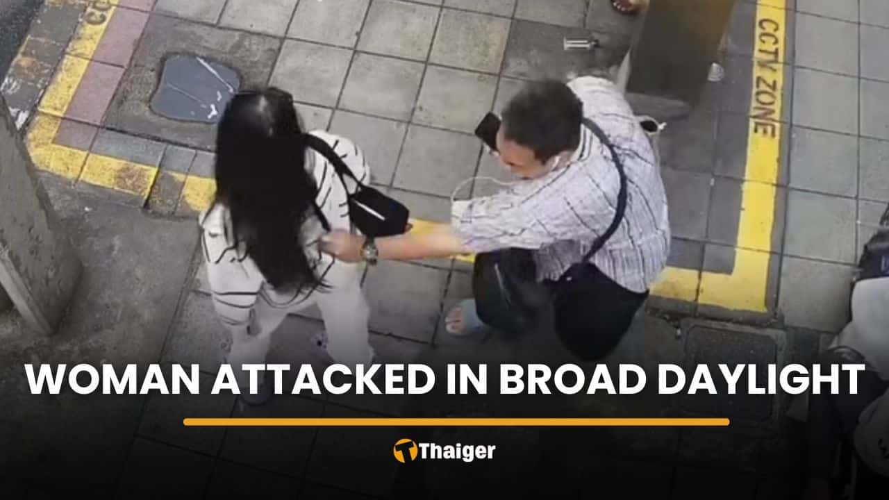 Woman attacked in broad daylight near Platinum Mall in Bangkok | Thaiger