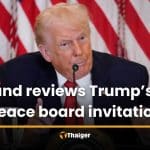 Thailand considers invitation to join US-led Gaza peace board | Thaiger