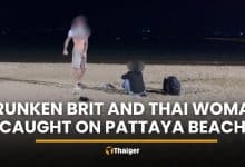 Drunken Brit and Thai woman caught in steamy act on Pattaya Beach | Thaiger