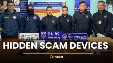 Nong Khai police bust SIM box scam hidden in rental room | Thaiger