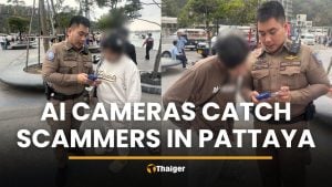Scam suspects on holiday caught by AI-powered cameras in Pattaya | Thaiger