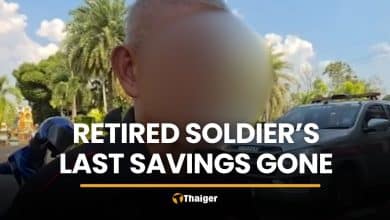 Retired soldier left with 30 baht after wife tricked by loan scam | Thaiger