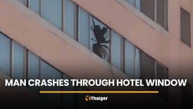 Man seriously injured after crashing through Udon Thani hotel window | Thaiger