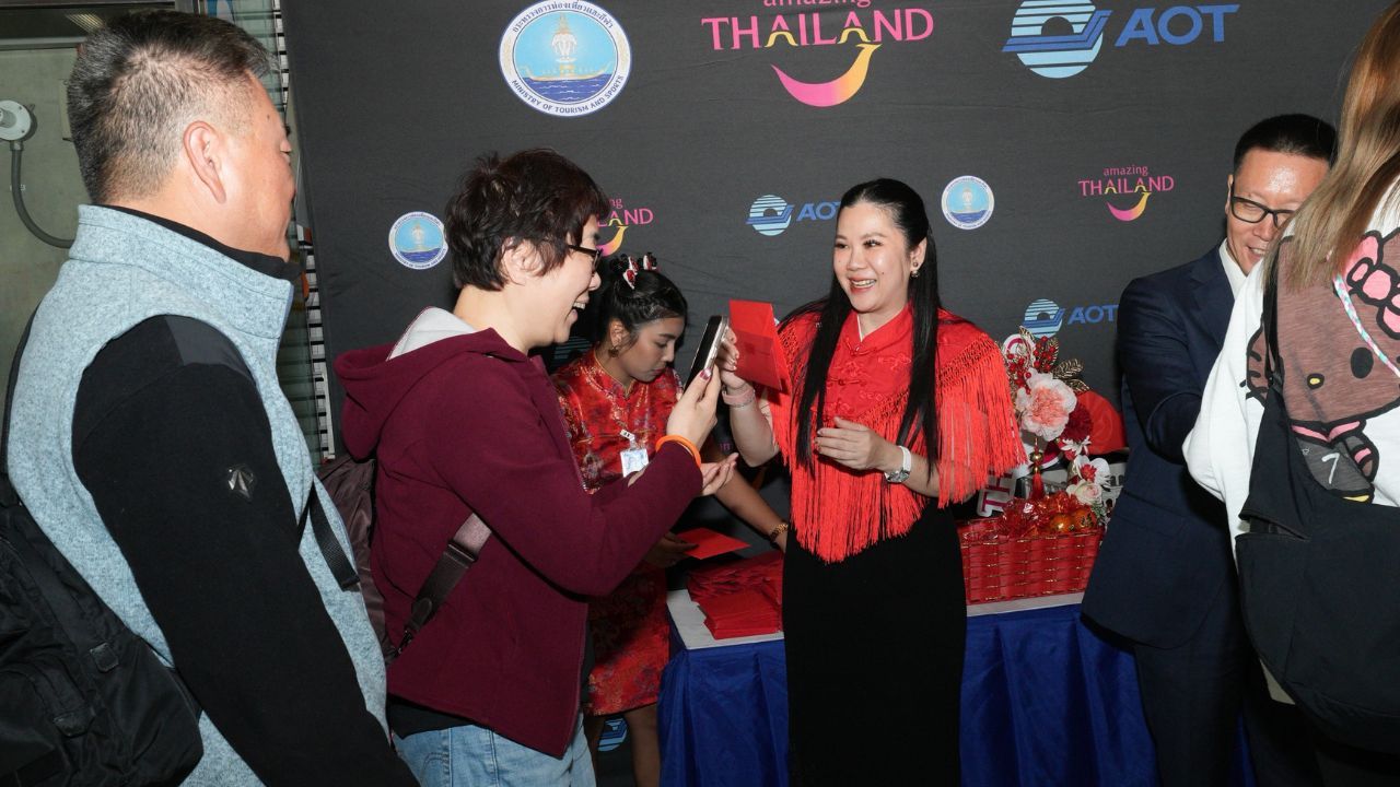 Tourism Authority of Thailand welcomes Chinese tourists