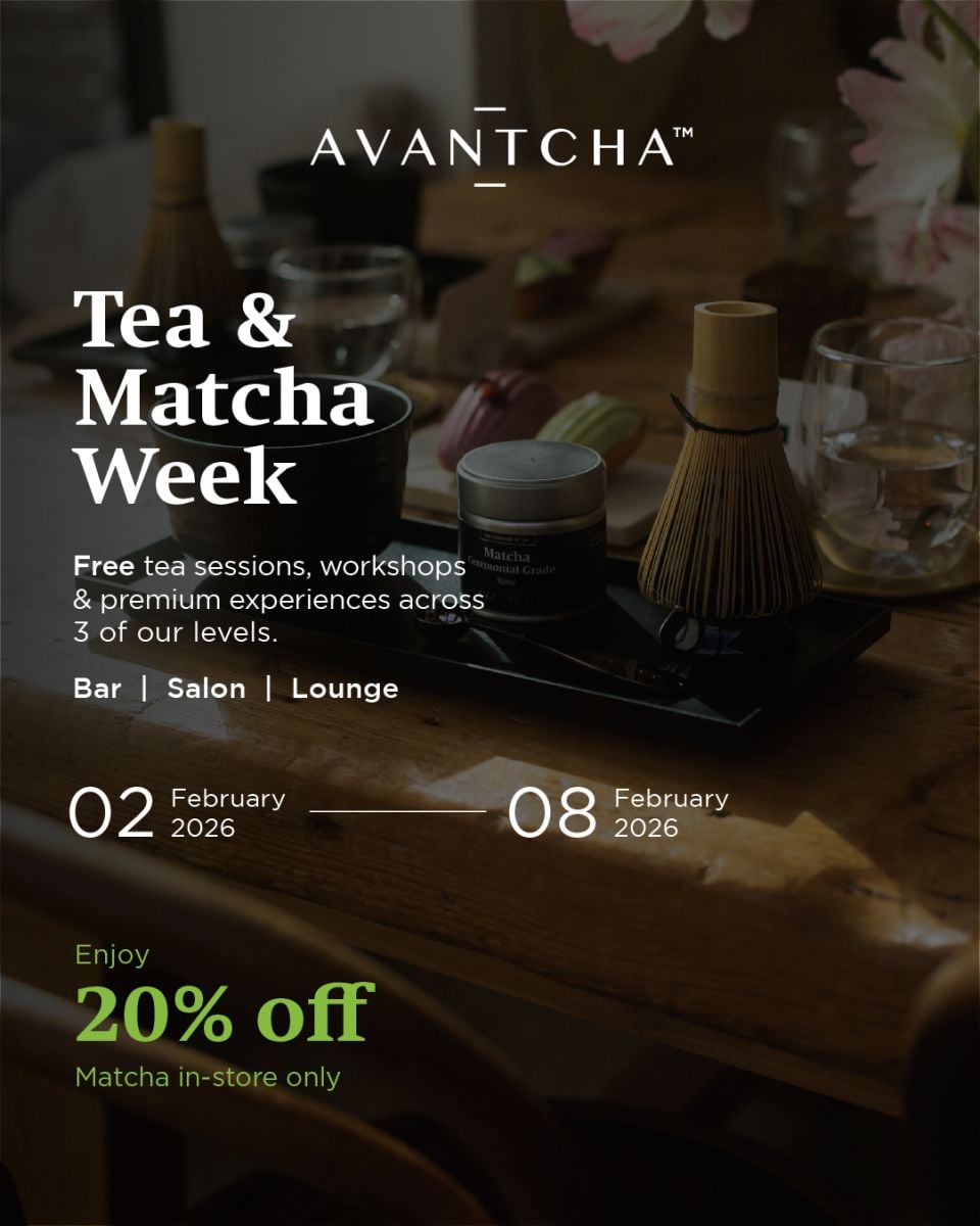 Tea &amp; Matcha Week at AVANTCHA Tea Bangkok