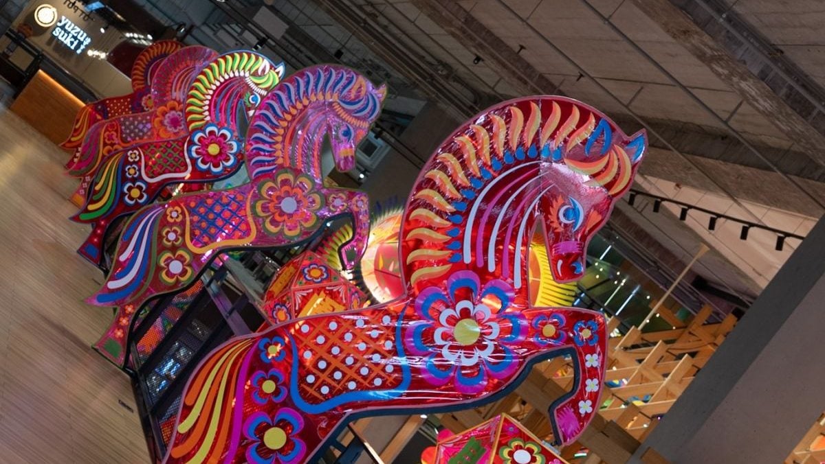 Lanterns at the EM District Bangkok