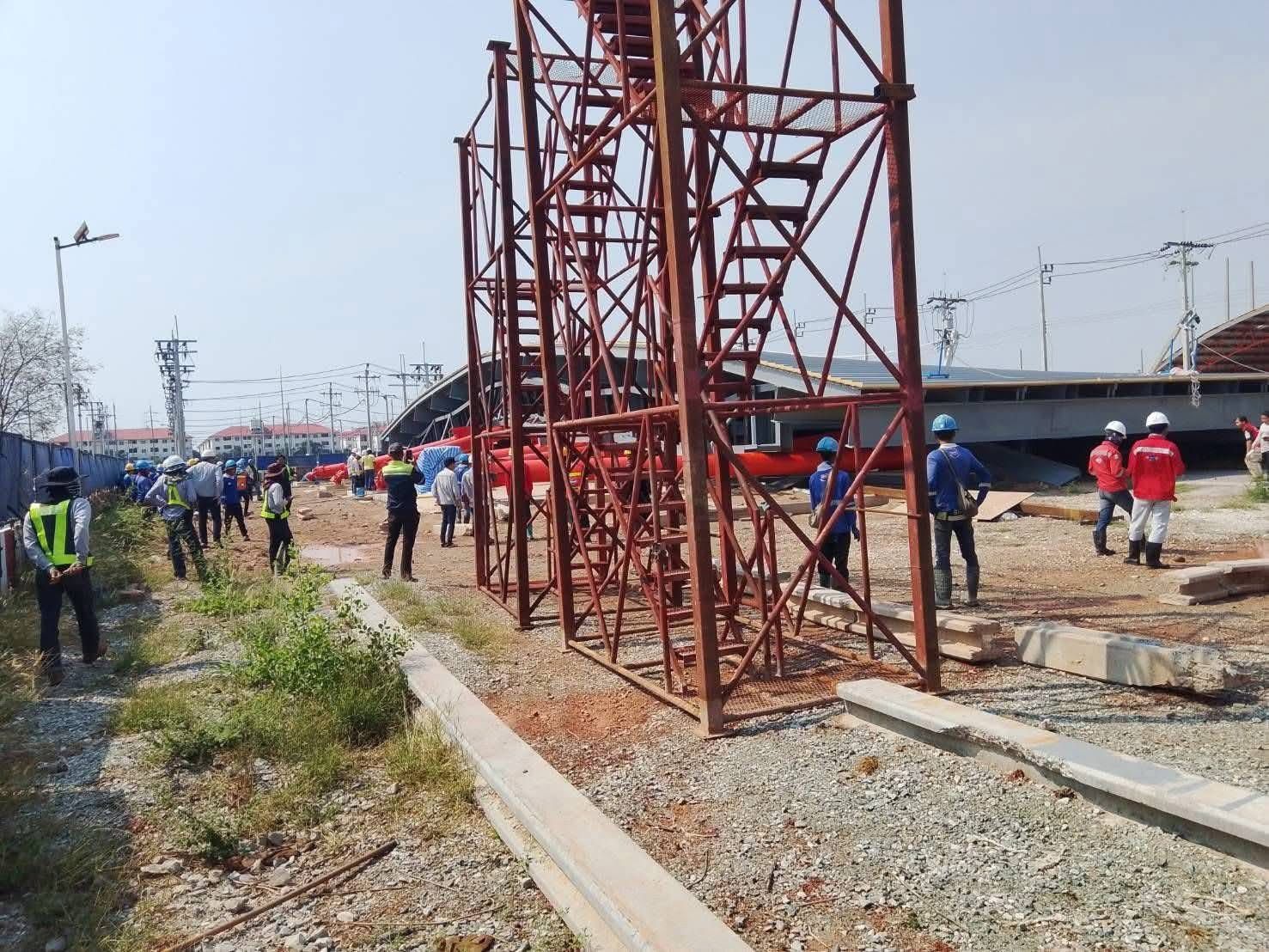Massive dome collapses at MEA training centre in Samut Prakan | News by Thaiger