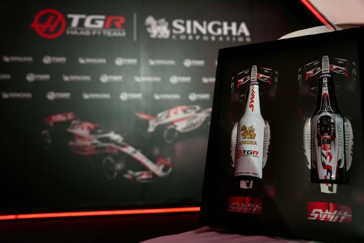 Singha Haas Formula 1 partnership