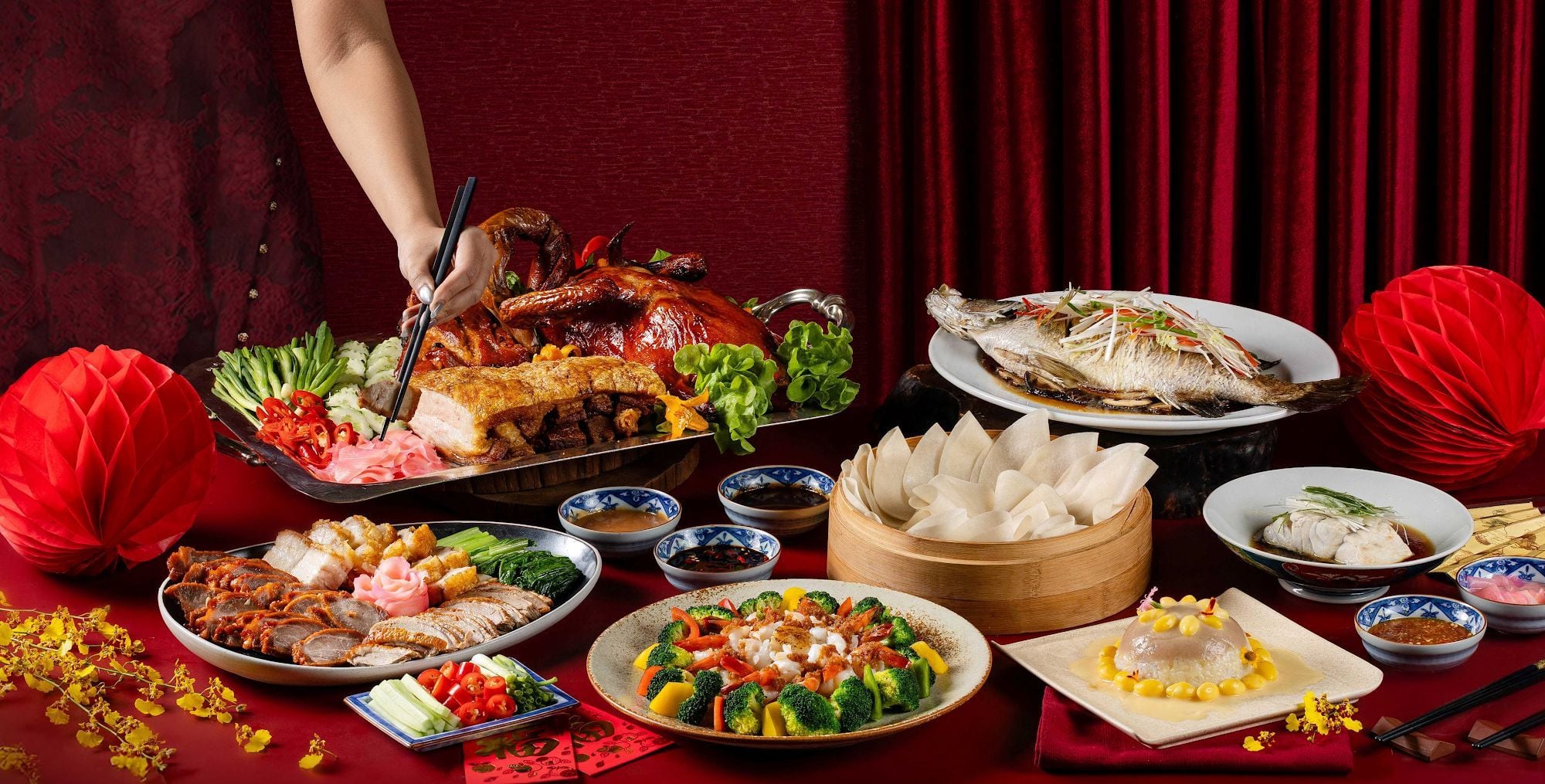 Chinese New Year spread at The Westin Grande Bangkok