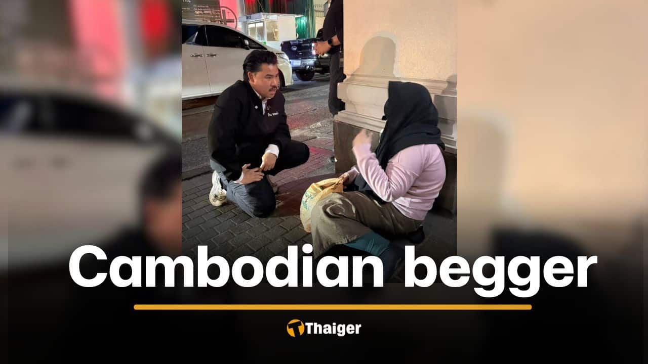 Cambodian beggar disguised as muslim woman arrested in Bangkok’s Sukhumvit district | Thaiger