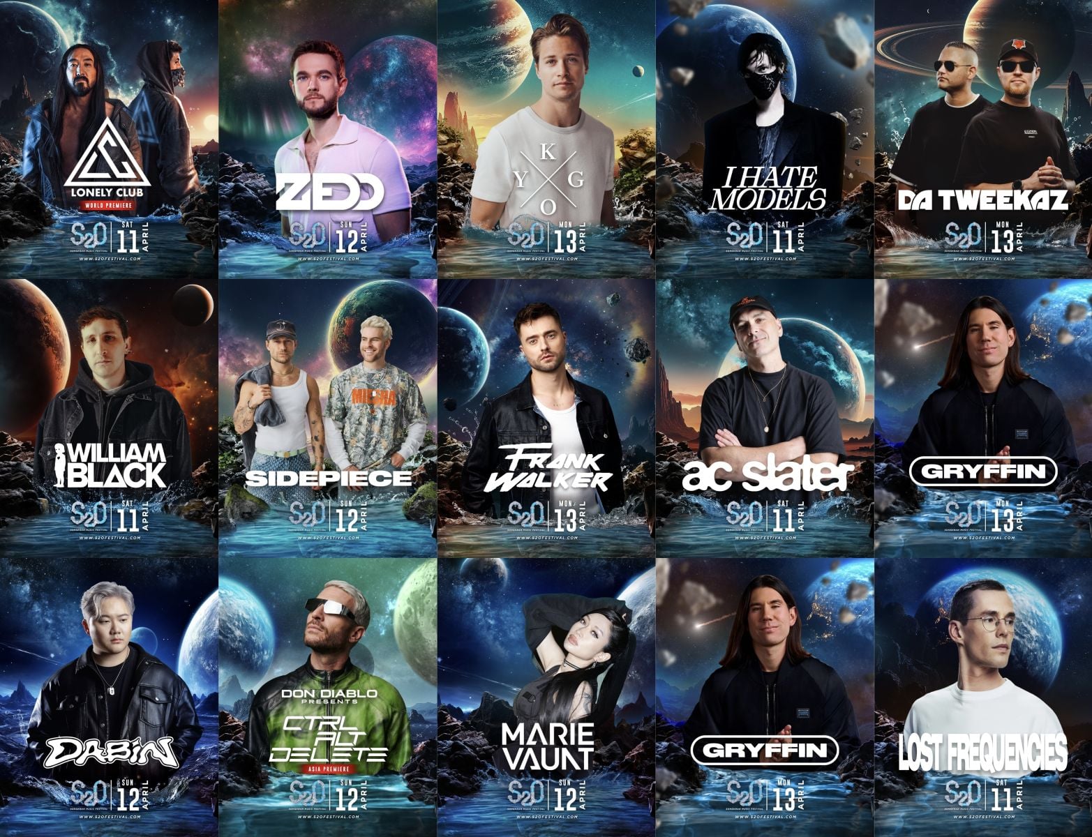 S2O 2026 drops world-ending lineup for Songkran: Zedd, Kygo, and Alan Walker back-to-back with Steve Aoki | News by Thaiger