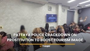 Pattaya police crackdown on prostitution to boost tourism image