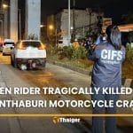 Teen rider tragically killed in Nonthaburi motorcycle crash | Thaiger