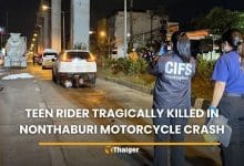 Teen rider tragically killed in Nonthaburi motorcycle crash